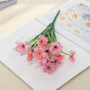 GobekUsa Artificial Cherry Blossom Wall Flowers - Home Garden Wedding Decor