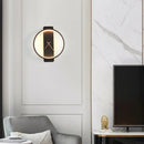 GobekUsa LED Wall Lamp Wall Clock Modern Design Nordic Luxury Simple For Hotel Bedside