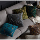 GobekUsa Damask Cut Velvet Baroque Style Cushion Covers 45x45cm