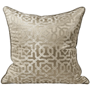 GobekUsa Asian Landscape Painting Jacquard Square Pillow Cover 45x45cm