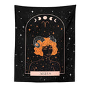 GobekUsa Celestial Constellation Tapestry Moon Phase Wall Hanging for Unique Home Décor