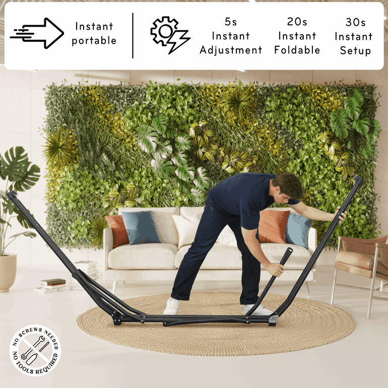 Tranquillo UniGen Transforming Hammock Stand for Ultimate Relaxation, photo 6 of 30