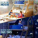 Moonlight Kid Bunk Bed - Stylish and Space-Saving Bunk Bed for Kids
