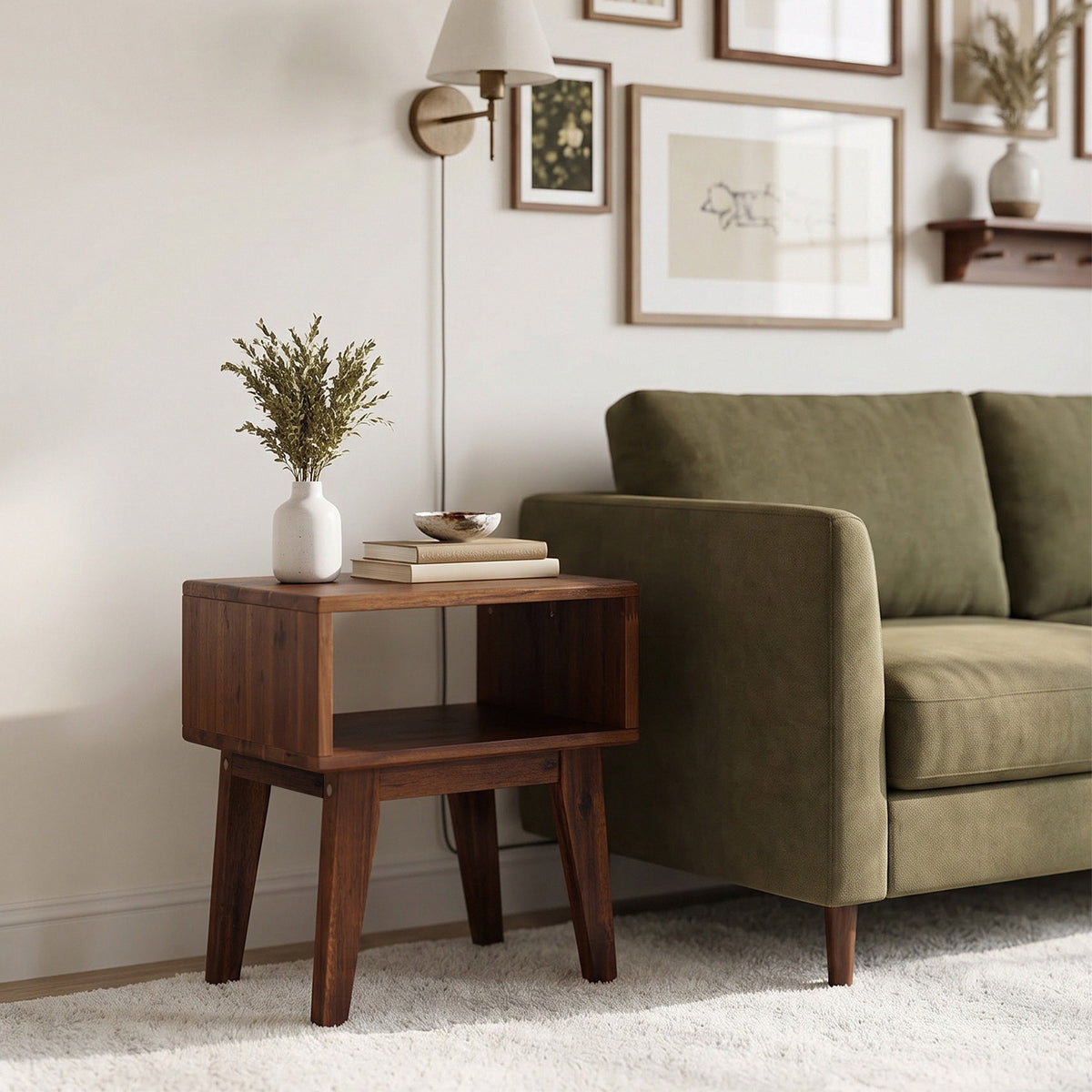 Serena Solid Wood Nightstand, photo 8 of 40