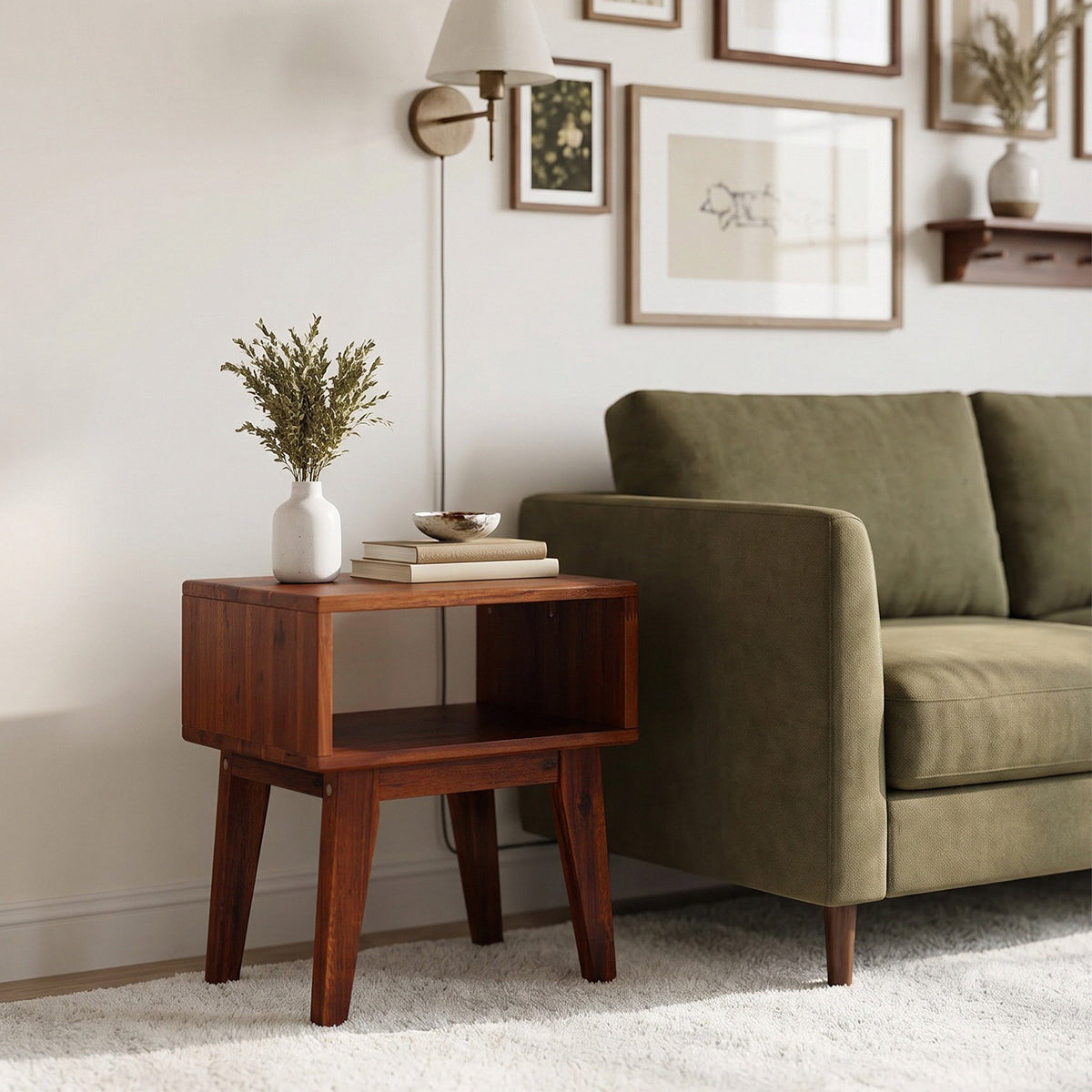 Serena Solid Wood Nightstand, photo 18 of 40