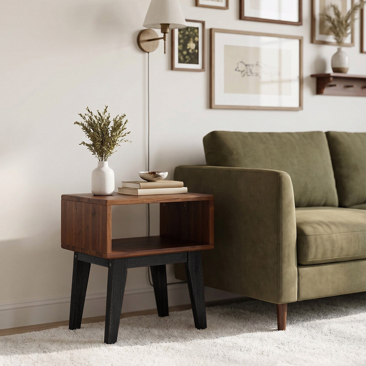 Serena Solid Wood Nightstand, photo 38 of 40