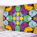 GobekUsa Brick Wall Texture Bohemian Mandala Wall Hanging Tapestry for Home Decor