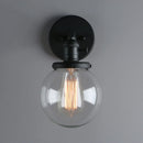 GobekUsa Industrial Glass Canopy Wall Sconce Light for Kitchen Bathroom Corridor