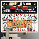 GobekUsa Egyptian Mural Tapestry Bohemian Home Decor Yoga Mat Sofa Blanket