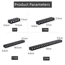 GobekUsa LED Linear Grille Light: Modern Surface Mount Ceiling Lighting for Home, 110V/220V