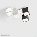 GobekUsa Acrylic LED Ceiling Light with Remote Control - Modern Square Design