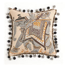GobekUsa American Luxe Retro Cushion Covers: Original Design Throw Pillow Case for Sofa