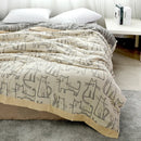 GobekUsa Japanese Summer Cotton Bamboo Blanket - High Quality Bedspread