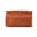 GobekUsa Leather Tissue Box Holder - Nordic Style Decor Storage Case