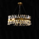GobekUsa Gold Crystal LED Chandelier for Dinning Room