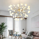 GobekUsa LED Branch Chandelier: Heracleum Lustre Salon Lighting for Kitchen, Bar, and Restaurant
