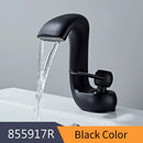 GobekUsa Gold Basin Faucet: Modern Brass Single Handle Mixer Tap for Bathroom