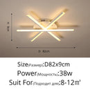 GobekUsa LED Ceiling Chandelier Indoor Lighting Living Room Bedroom Hall Aisle Lustre Fixture