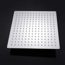 GobekUsa 20’’ Stainless Steel Rainfall Shower Head - Ultra-thin Square Bathroom Shower Head