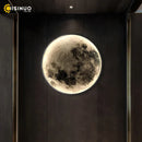 GobekUsa LED Moon Wall Lamp: Modern Indoor Lighting for Bedroom and Living Room Decor