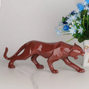 GobekUsa Black Panther Resin Geometric Statue Decor Ornament