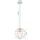 GobekUsa Industrial Pendant Lights: Modern LED Hanging Lamps for Home Living Room Kitchen Decor