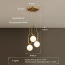 GobekUsa LED Ball Pendant Light for Modern Luxury Decor in Bedroom, Kitchen, Office, and More