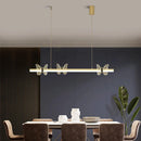 GobekUsa Elegant Butterfly Flower Chandelier for Dining Room and Kitchen