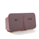 GobekUsa Cotton Swab & Pad Holder: Bathroom Organizer & Cosmetic Container