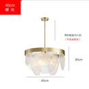 GobekUsa Glass Copper LED Pendant Light: Luxury Nordic Design for Home Decor