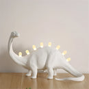 GobekUsa Dino LED Desk Lamps - Jurassic Bedroom Bronto T-Rex Resin Dinosaur Home Decor Lighting