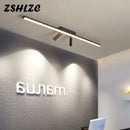 GobekUsa Black Star Ceiling Light for Living Room Kitchen Bedroom - 80/100/120cm