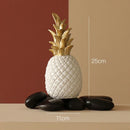 GobekUsa Golden Pineapple Figurine | Modern Nordic Home Decor & Gift