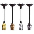 GobekUsa Aluminum E27 Lamp Holder Pendant Light in 4 Colors