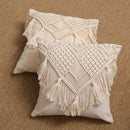 GobekUsa Bohemian Style Beige Cushion Cover for Home Decoration - 30x50cm/45x45cm
