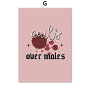 GobekUsa Beauty Salon Wall Art Set