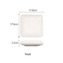 GobekUsa Ceramic White Glaze Dinnerware Set