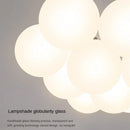 GobekUsa Glass Ball LED Pendant Lights for Teen Room Decor