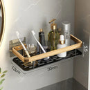 GobekUsa Bathroom Corner Shelves Suction Cup Storage Rack Shower & Kitchen Organizer
