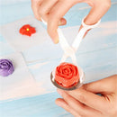 GobekUsa Cream Flower Scissors Set - Cake Decorating Tools