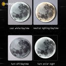 GobekUsa LED Moon Wall Lamp: Modern Indoor Lighting for Bedroom and Living Room Decor
