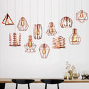 GobekUsa Industrial Pendant Lights E27 LED Hanging Lamp Modern Loft Lighting for Home