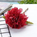 GobekUsa Hydrangea Branch Silk Flower High Quality Fake Party Room Decor