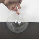 GobekUsa Clear Glass Lamp Shade Round Light Cover Replacement - D13cm to D25cm