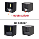 GobekUsa 12W Outdoor/Indoor Motion Sensor LED Wall Lamp Waterproof Aluminum Sconce Light