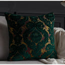 GobekUsa Damask Cut Velvet Baroque Style Cushion Covers 45x45cm