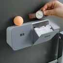 GobekUsa Cotton Swab & Pad Holder: Bathroom Organizer & Cosmetic Container