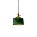 GobekUsa Green Glass LED Pendant Light - Stylish Lighting Fixture for Modern Interiors