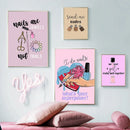 GobekUsa Beauty Salon Wall Art Set