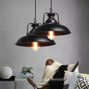 GobekUsa Industrial Iron Pendant Lights for Home and Retail Spaces